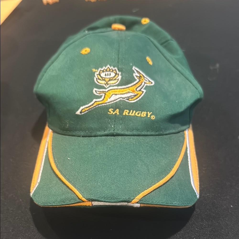 Green South Africa Rugby Cap- brought it back with me from a trip.